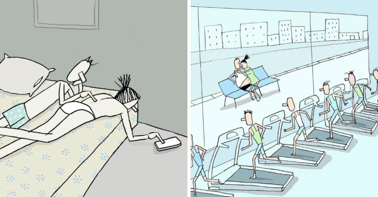 Hlboké ilustrácie, ktoré vás prinútia zamyslieť sa nad životom