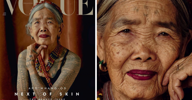 Na obálku filipínskeho časopisu Vogue sa dostala 106-ročná žena