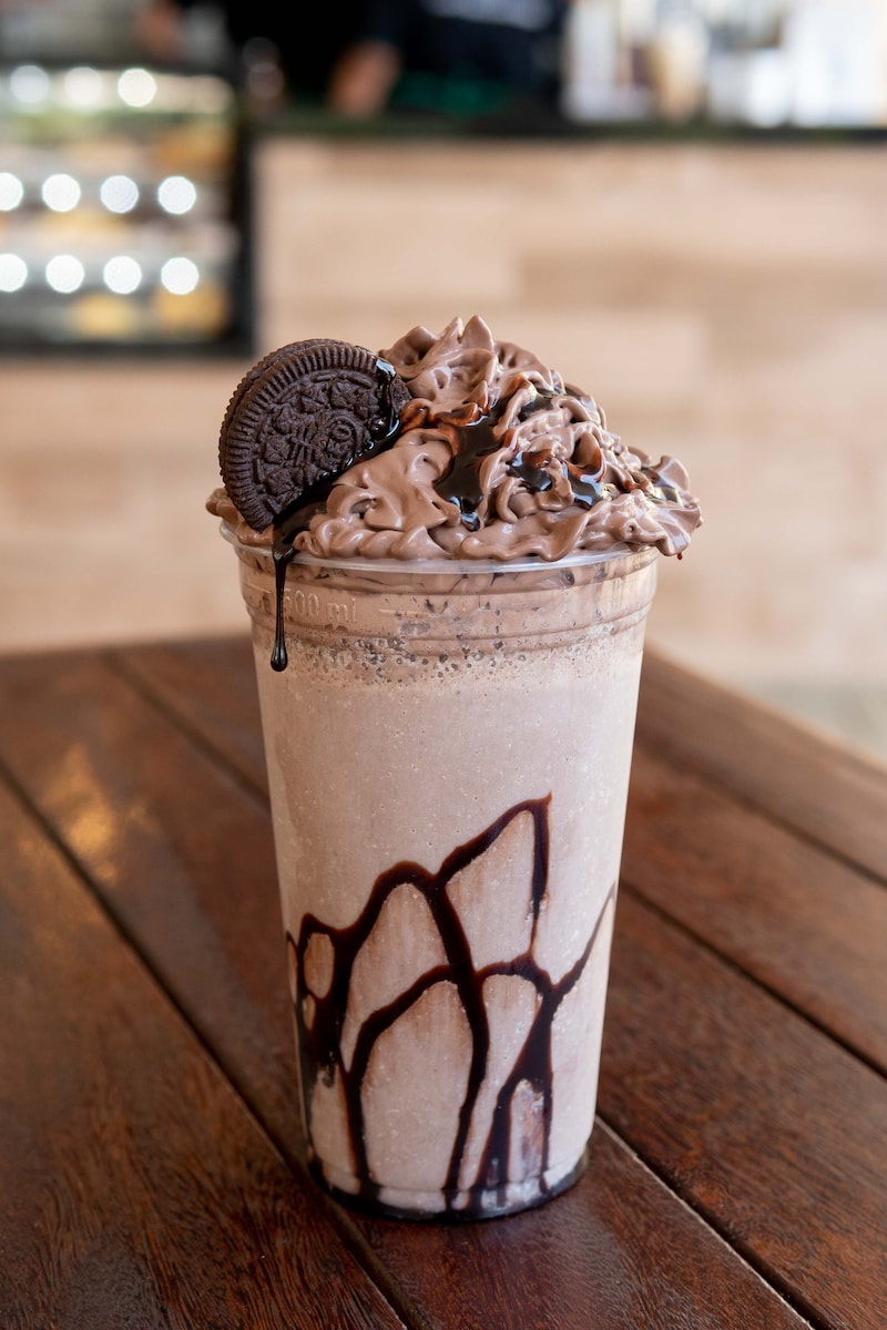 chocolate cookie frappe