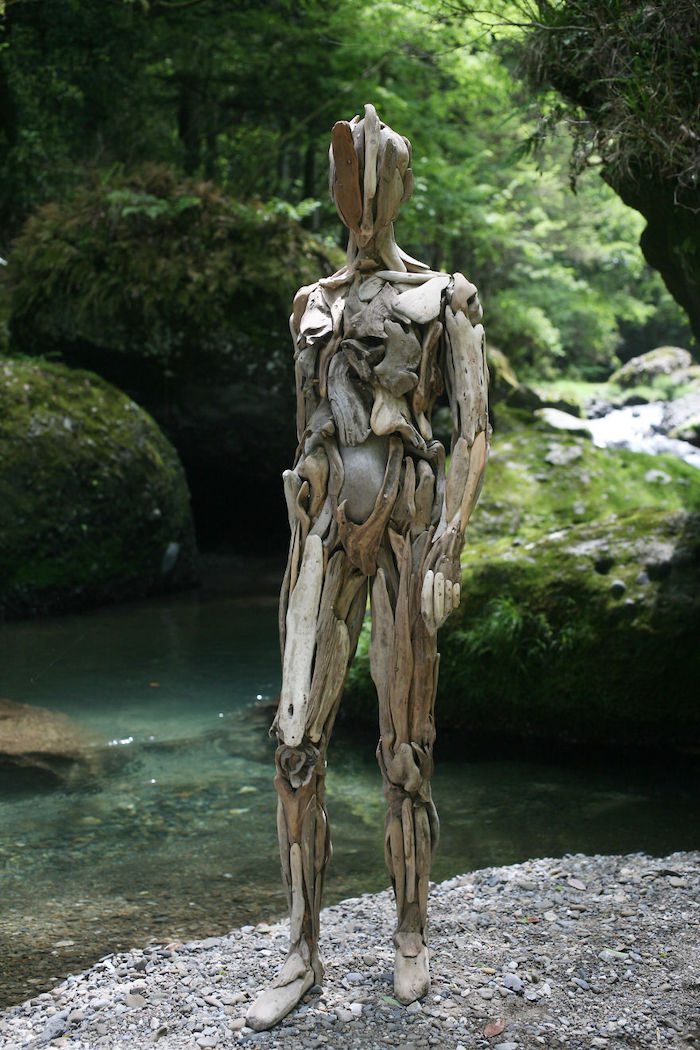driftwood sculptures nagato iwasaki 8
