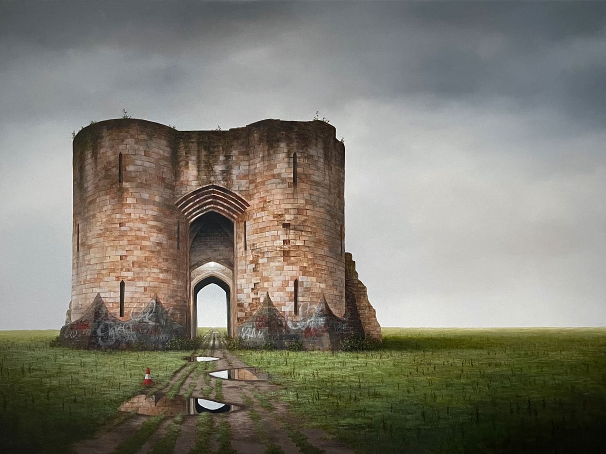 mysterious buildings paintings lee madgwick 3