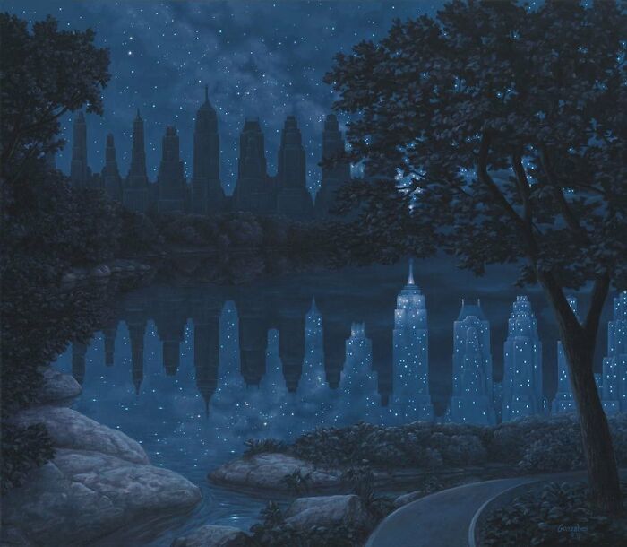 surreal paintings rob gonbsalves 2