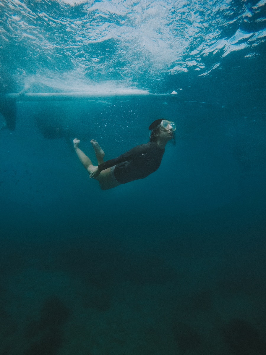 Person Underwater