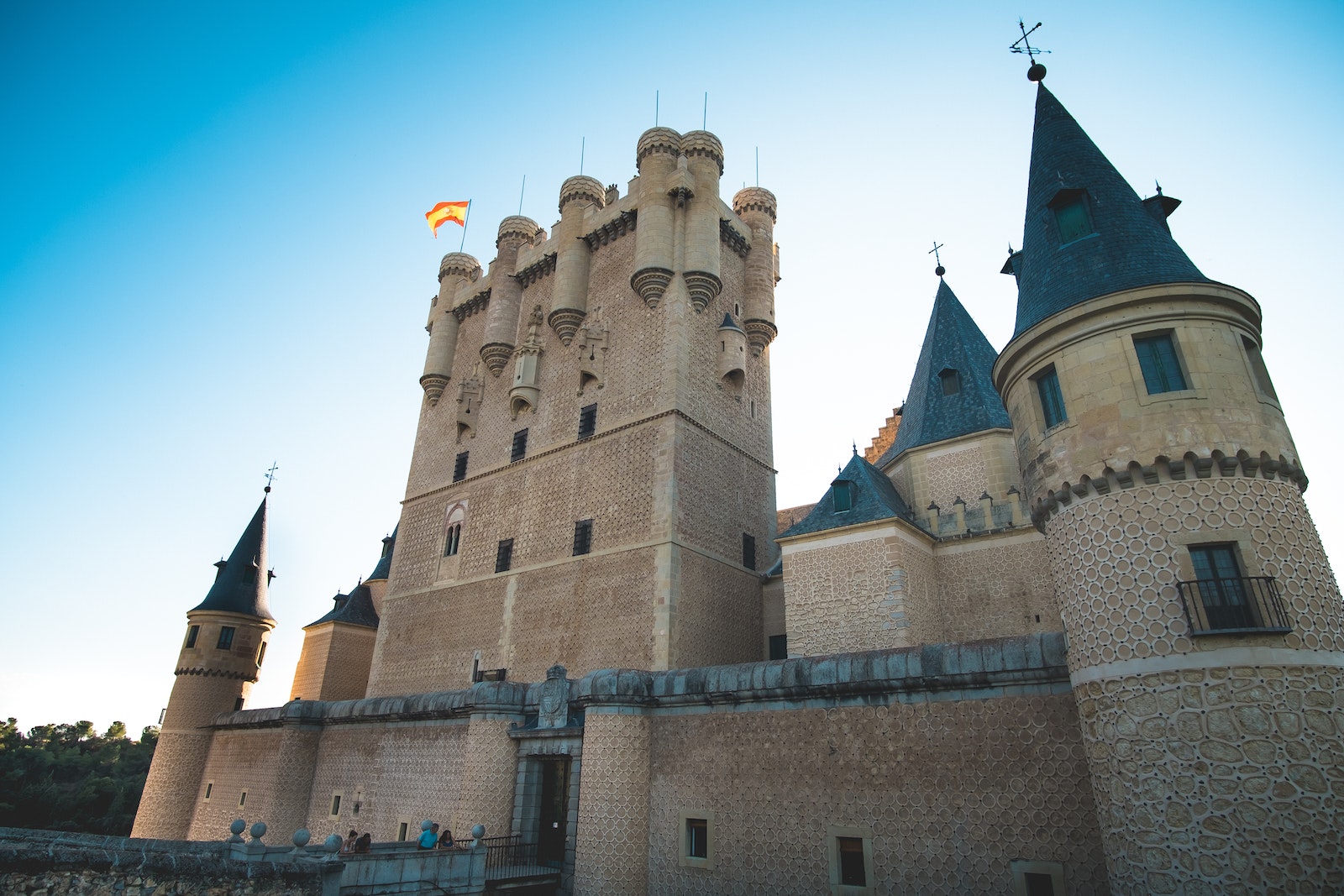 The Alcazar de Segovia Medieval Castle in Spain