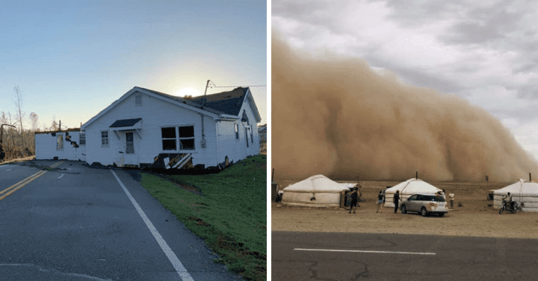 10 fotografií zničujúcej sily prírody, z ktorých budete mať zimomriavky