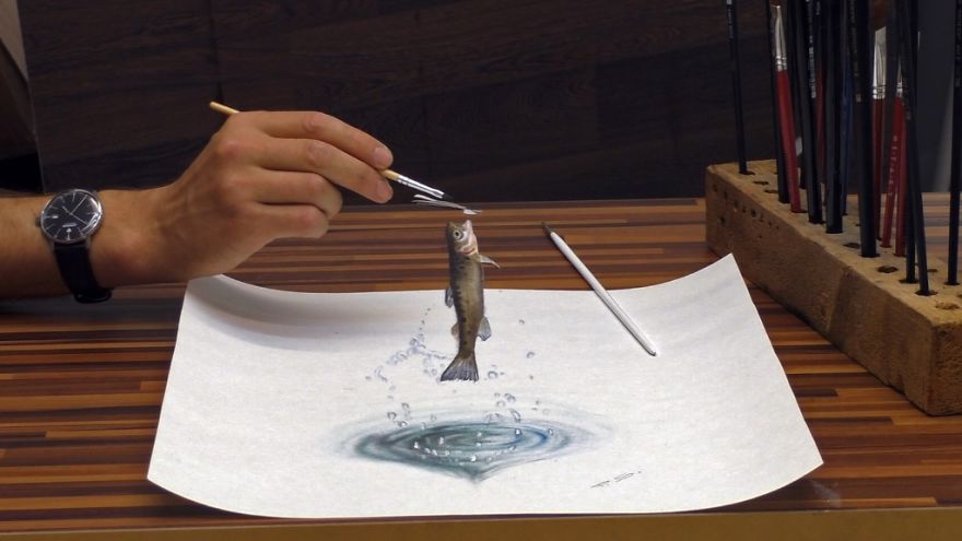 3D Drawing painting forelle fish min 1024x576 5de0b0635701b 880