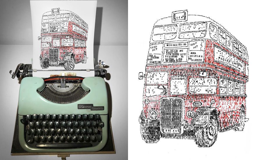 This young artist makes amazing drawings with a typewriter 5f57335ea21c8 880