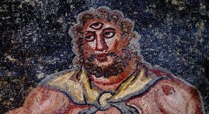 roman mosaic cyclops