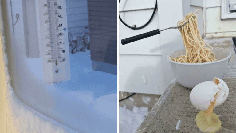 Extrémne mrazy a snehové búrky: Kanadská zima na autentických fotografiách