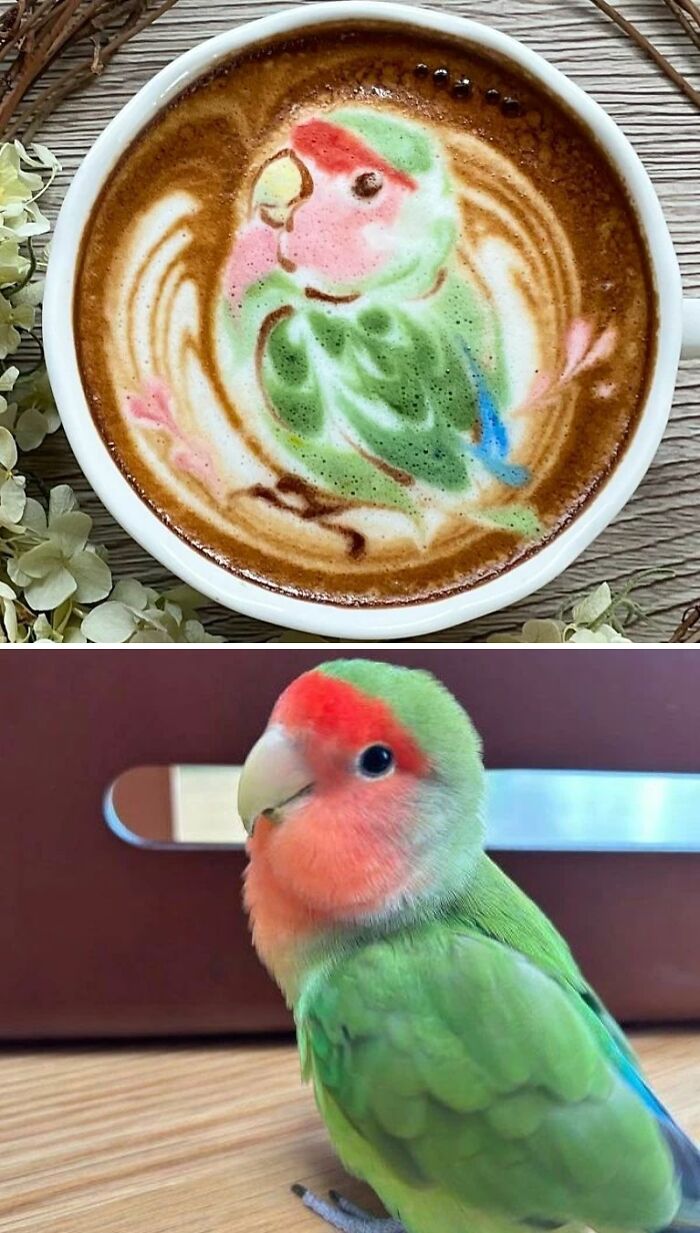 cool beautiful latte art 18