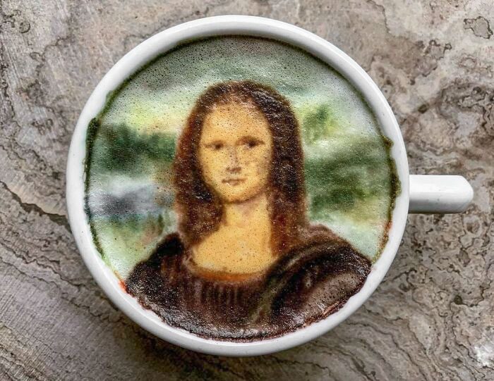 cool beautiful latte art 6