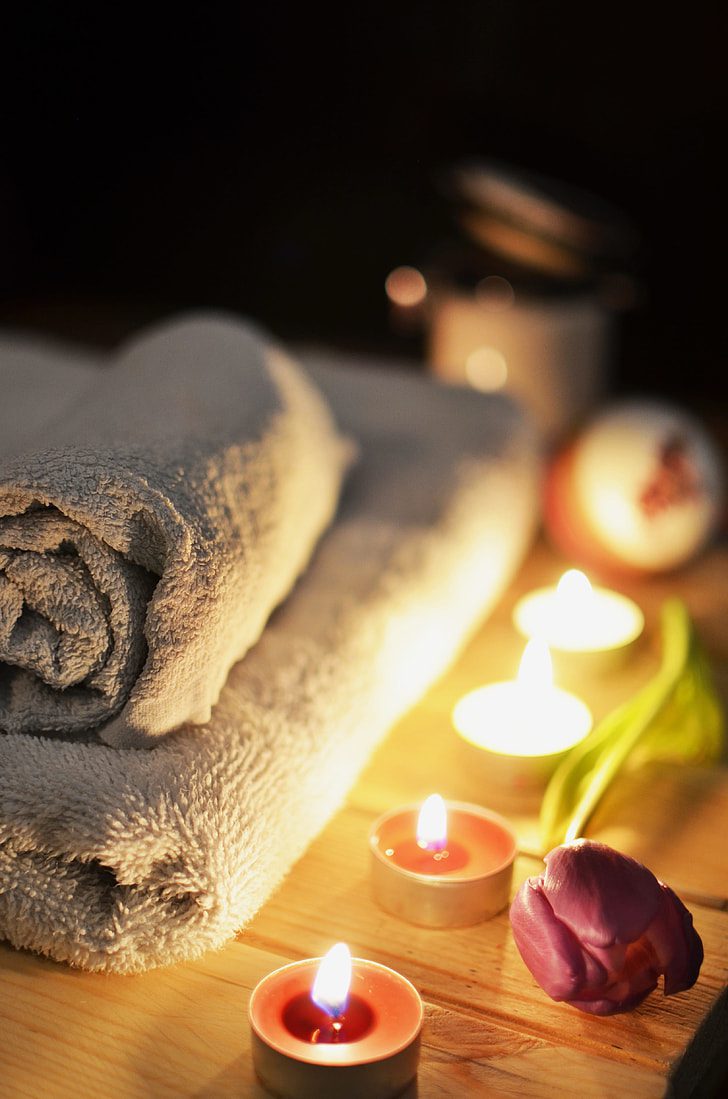 massage therapy candles towels relaxation preview