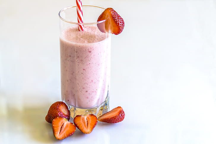strawberry smoothie kefir the drink cup preview