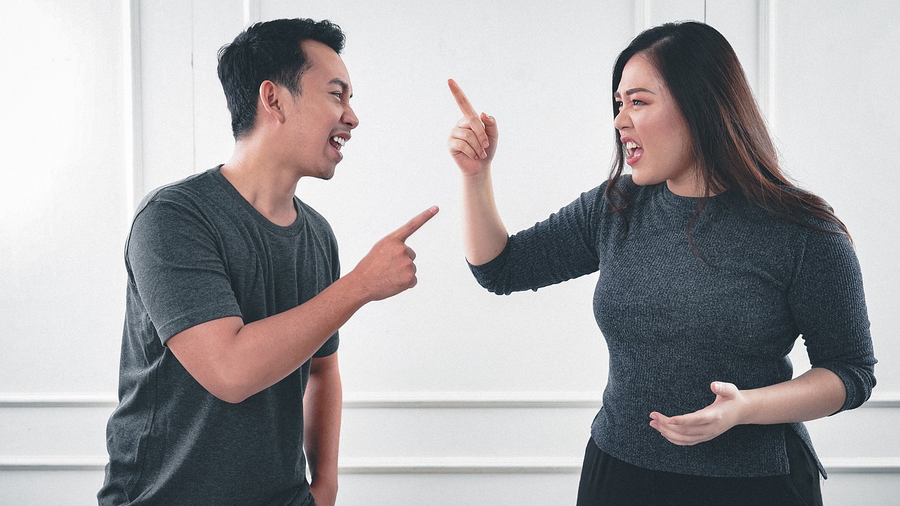 couple, arguing, disagreement