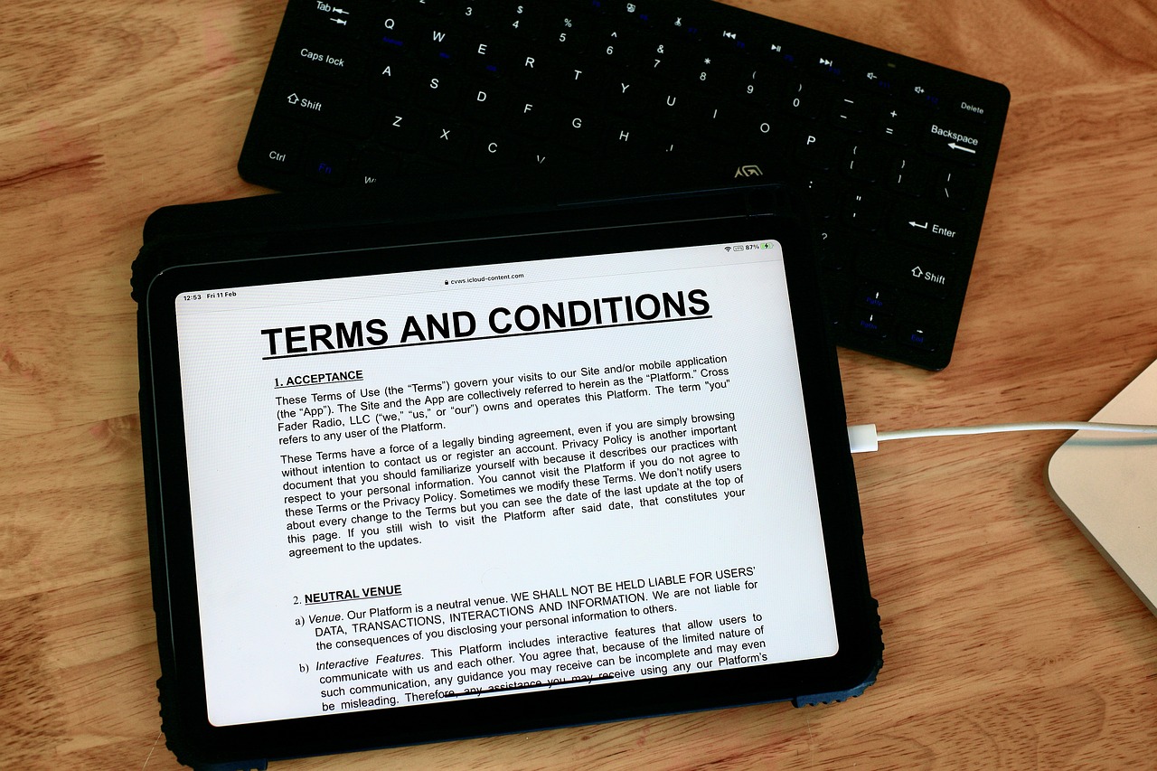 terms, conditions, use