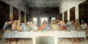 she was not depicted in leonardo da vinci and 39 s and 34 last supper and 34 photo u2