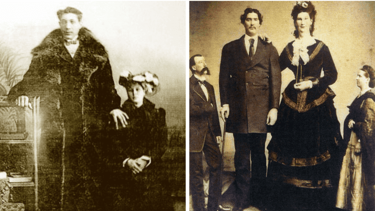 Pozoruhodné príbehy skutočných obrov: Fiodor Machnov, Adam Rainer, Anna Haining Batesová a Čang Jü Sing