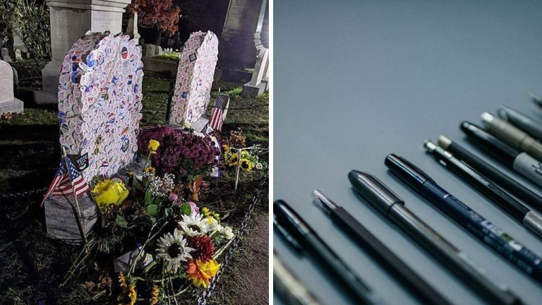 Čím všetkým si môžeme uctiť hrob milovaného človeka? Namiesto kvetov guľôčkové perá alebo banány.