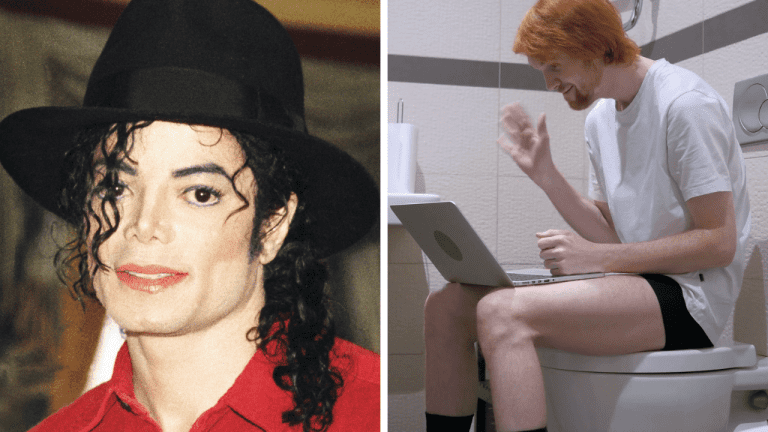 Náhodné zaujímavosti: koľko hodín ročne strávi muž v kúpeľni a prečo Michael Jackson pil víno v plechovkách od diétnej koly