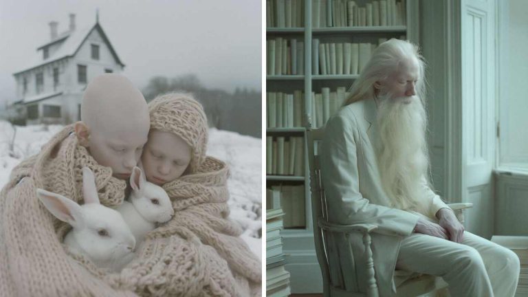 „Porcelánová krása“ – séria fotografií zachytávajúca albínov.