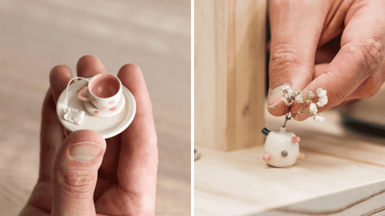 Drobné poklady: 10 miniatúrnych zázrakov v podaní Hamisha Bassetta