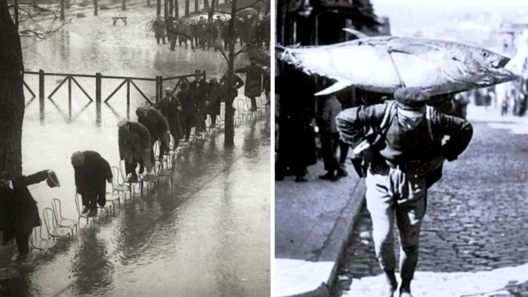 Historické fotografie, ktoré vás vrátia do minulosti #452: Víťazky súťaže krásy v 1922, či záplavy v Paríži!
