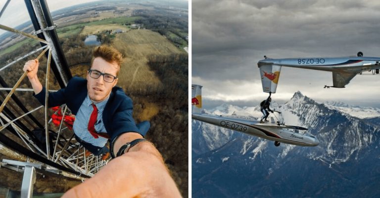 20 fotografií z obrovských výšok, ktoré nie sú pre každého