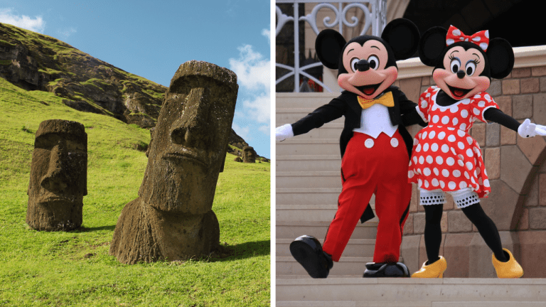 Zaujímavosti ku káve, ktoré ti rozšíria obzory #1924 – veľké tajomstvo hláv na Veľkonočnom ostrove a príbeh Mickeyho a Minnie v skutočnom živote