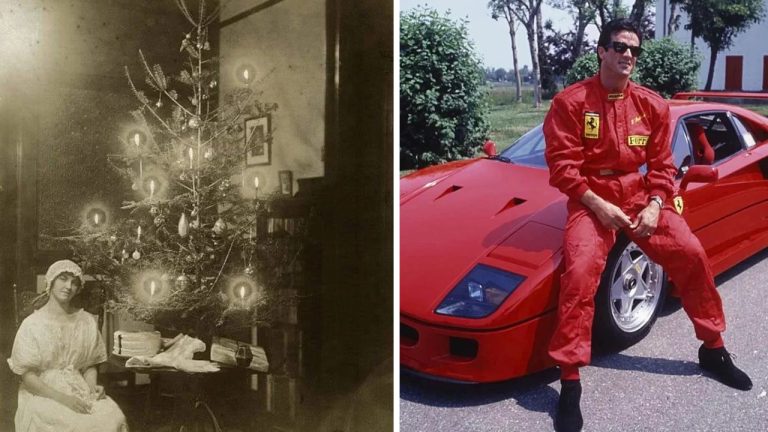 10 historických fotografií, ktoré vás vrátia do minulosti #518: Stallone v továrni Ferrari alebo Vianoce v 19. storočí