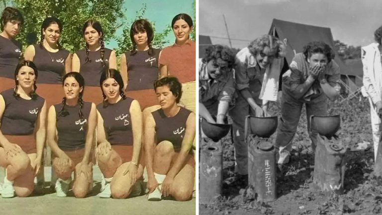 10 historických fotografií, ktoré vás vrátia do minulosti #530: Iránsky ženský tím z 1976 alebo Okinawa v máji 1945!