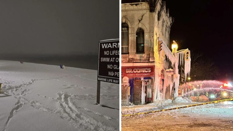 10 náhodných zaujímavých fotografií z internetu #68: Sneh na pláži na Floride, či hasenie požiaru pri -30°C!