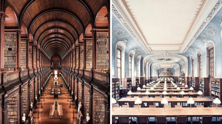 Fotografie knižníc, ktoré vám vyrazia dych. Ide o úchvatný priesečník literatúry a architektúry.