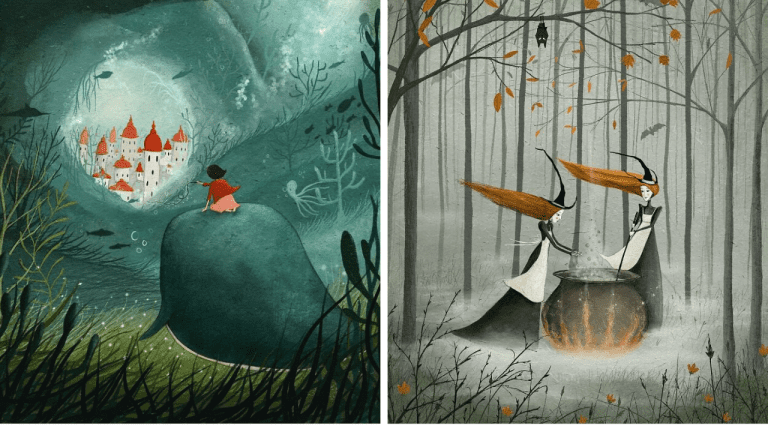 10 ilustrácií, ktoré stierajú hranice medzi fikciou a realitou. Videli ste už niečo také krásne?