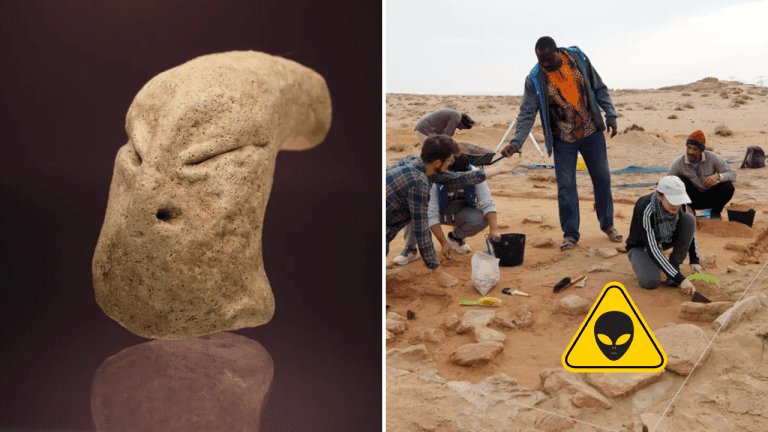 Archeológovia objavili podivnú mimozemskú figurínu starú 7 000 rokov, ktorá vyvoláva otázky