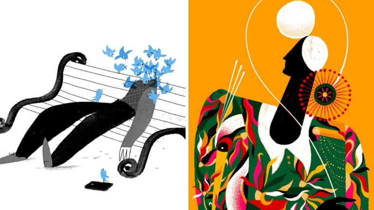 Rôzne druhy ilustrácií umelcov, ktorých fantázia a umelecké nadanie sú neobmedzené.