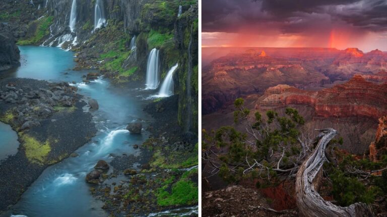 10 dychberúcich fotografií prírody pre dnešný deň #13 – Západ slnka pri polárnom kruhu, či Lünersee v Rakúsku