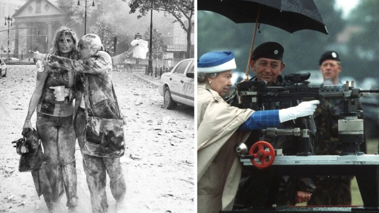 10 historických fotografií, ktoré vás vrátia do minulosti #558: Žobrák obhrýza kôru zo stromu alebo pohreb Marilyn Monroe