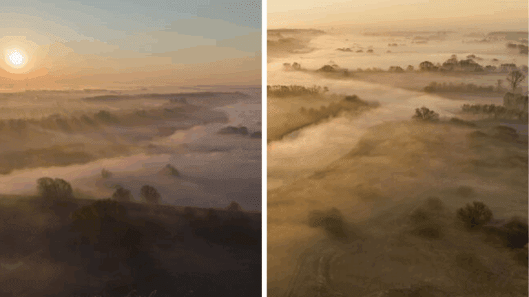 10 fascinujúcich fotografií mesta, ktoré zahalila hmla