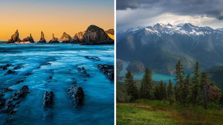 10 dychberúcich fotografií prírody pre dnešný deň #24 – Talianske jazero alebo búrkové mračná v North Cascades