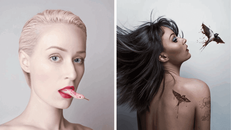 10 surreálnych momentov: ako Flóra Borsi využíva Photoshop na preskúmanie identity a snov