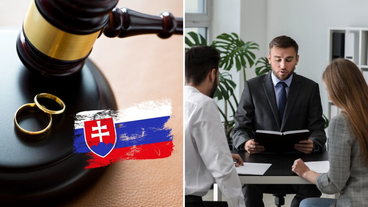 Súdne konanie o rozvod na Slovensku: Právnik radí manželskému páru.