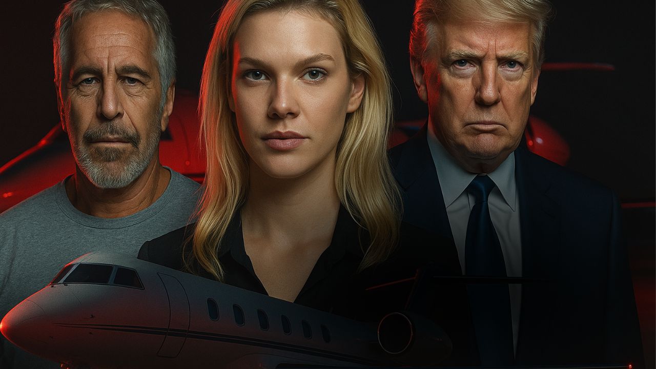 Jeffrey Epstein, Nadia Marcinko a Donald Trump
