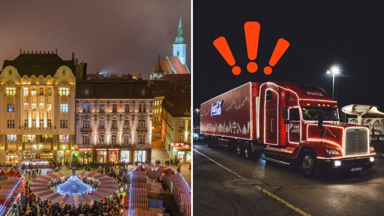 Ikonický Coca-Cola kamión mieri na Slovensko: Toto sú tri mestá, kde rozžiari Vianoce
