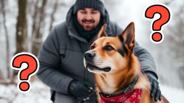 Zimný hlavolam so psom a riekou, ktorý možno potrápi aj tých inteligentnejších