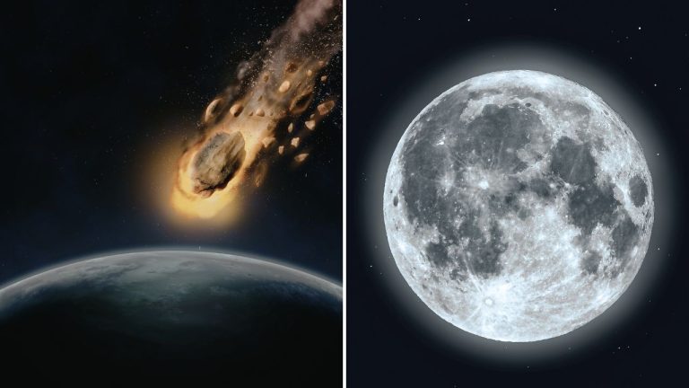Obrovský asteroid môže zasiahnuť Mesiac. Náraz má vytvoriť záblesk viditeľný zo Zeme