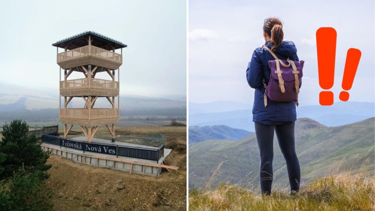 Obec na východe Slovenska otvorila veľkú atrakciu. Nová rozhľadňa ponúka výhľad až na Tatry