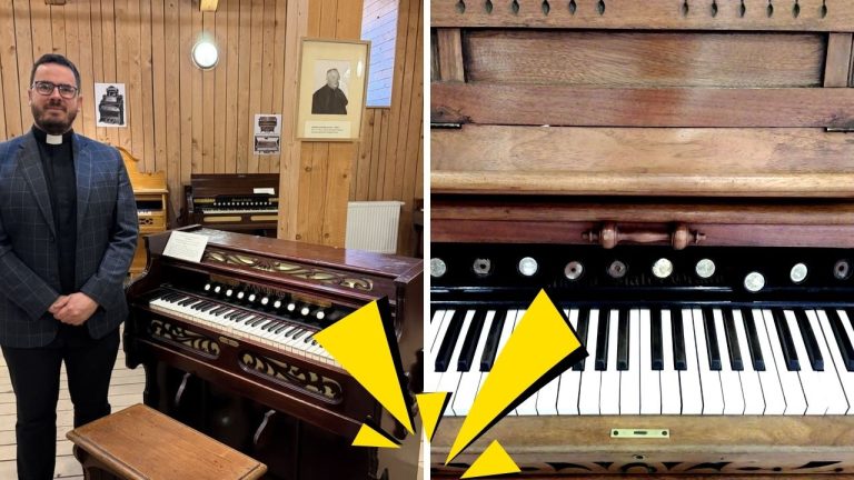Kňaz z Prešova má unikátnu zbierku: vlastní 42 historických harmónií!