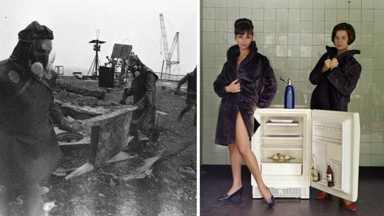 10 historických fotografií, ktoré vás vrátia do minulosti #696: Čistenie Černobyľa alebo Schwarzeneggerov zosnulý brat