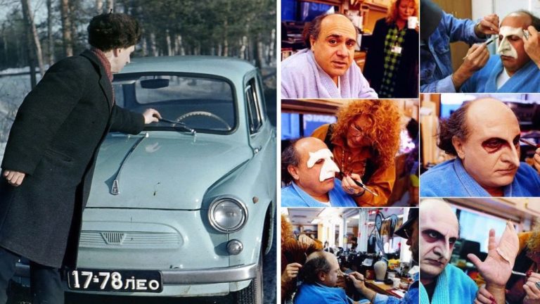 10 historických fotografií, ktoré vás vrátia do minulosti #692: Bytové domy v 1974 alebo čerpacia stanica v ZSSR