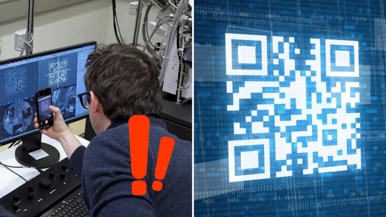 Vedci vytvorili najmenší QR kód na svete. Na jeho zobrazenie potrebujete špeciálny mikroskop